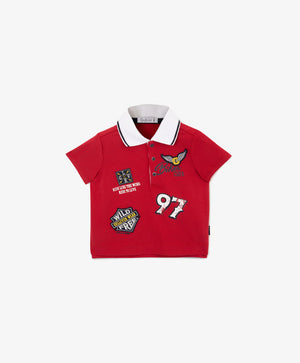 Gulliver Red Polo for Baby Boys