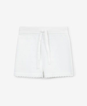 Gulliver White Shorts for Girl Baby-Pointe Shoes