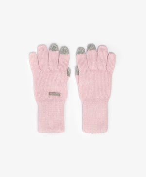 Gulliver Knitted Pink Gloves for Girls
