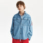 Gulliver Denim shirt Light blue for Boys Junior-College