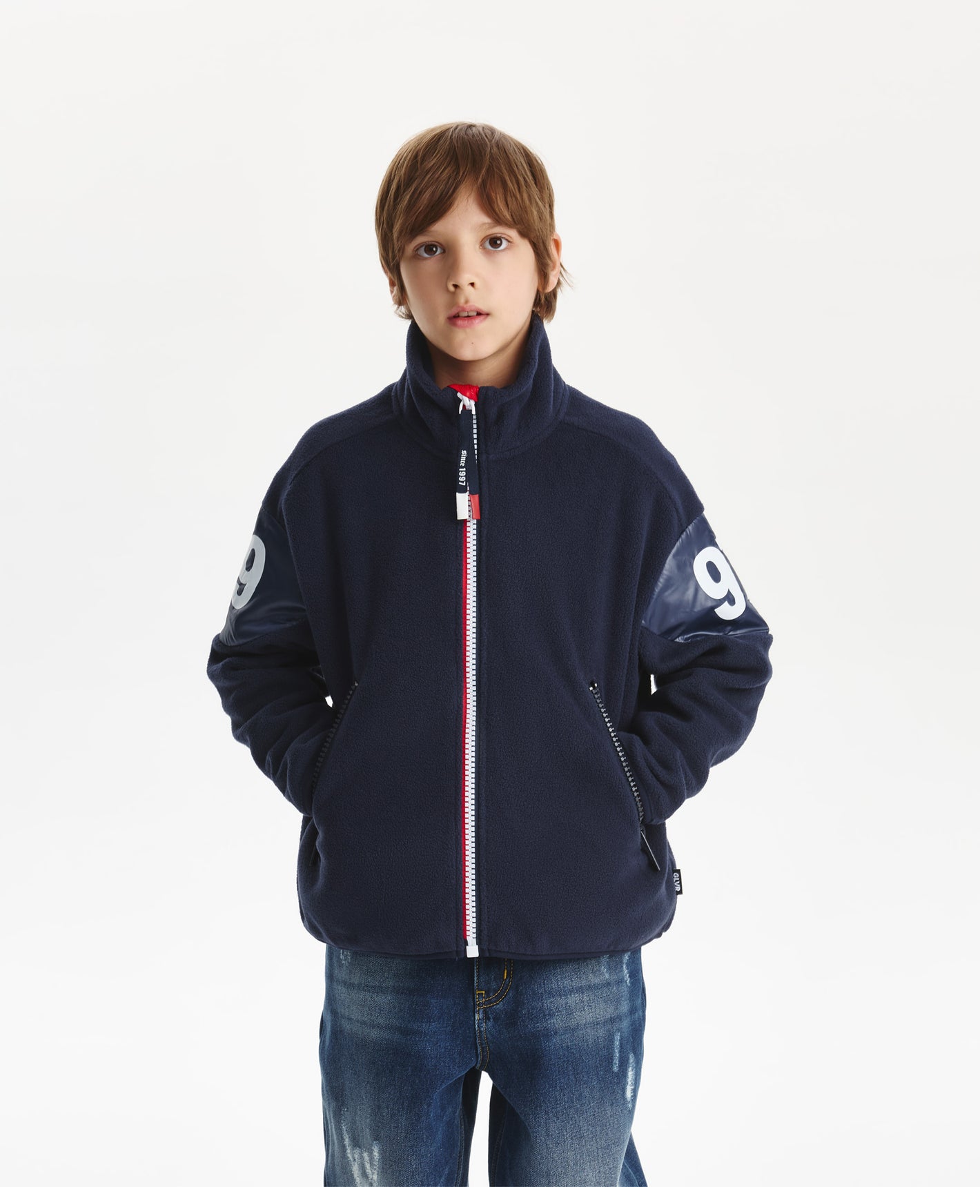 Gulliver Fleece sweatshirt Blue for Boys Junior-College