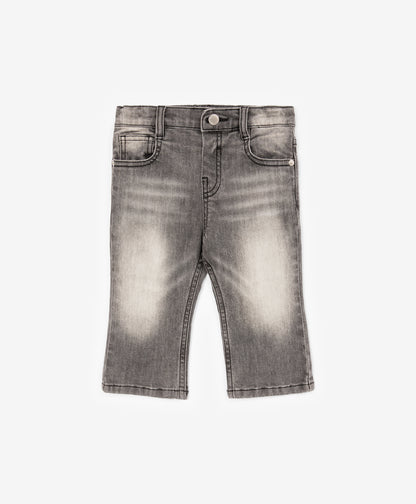 Gulliver Jeans Gray for Girls baby-Snow Leopard