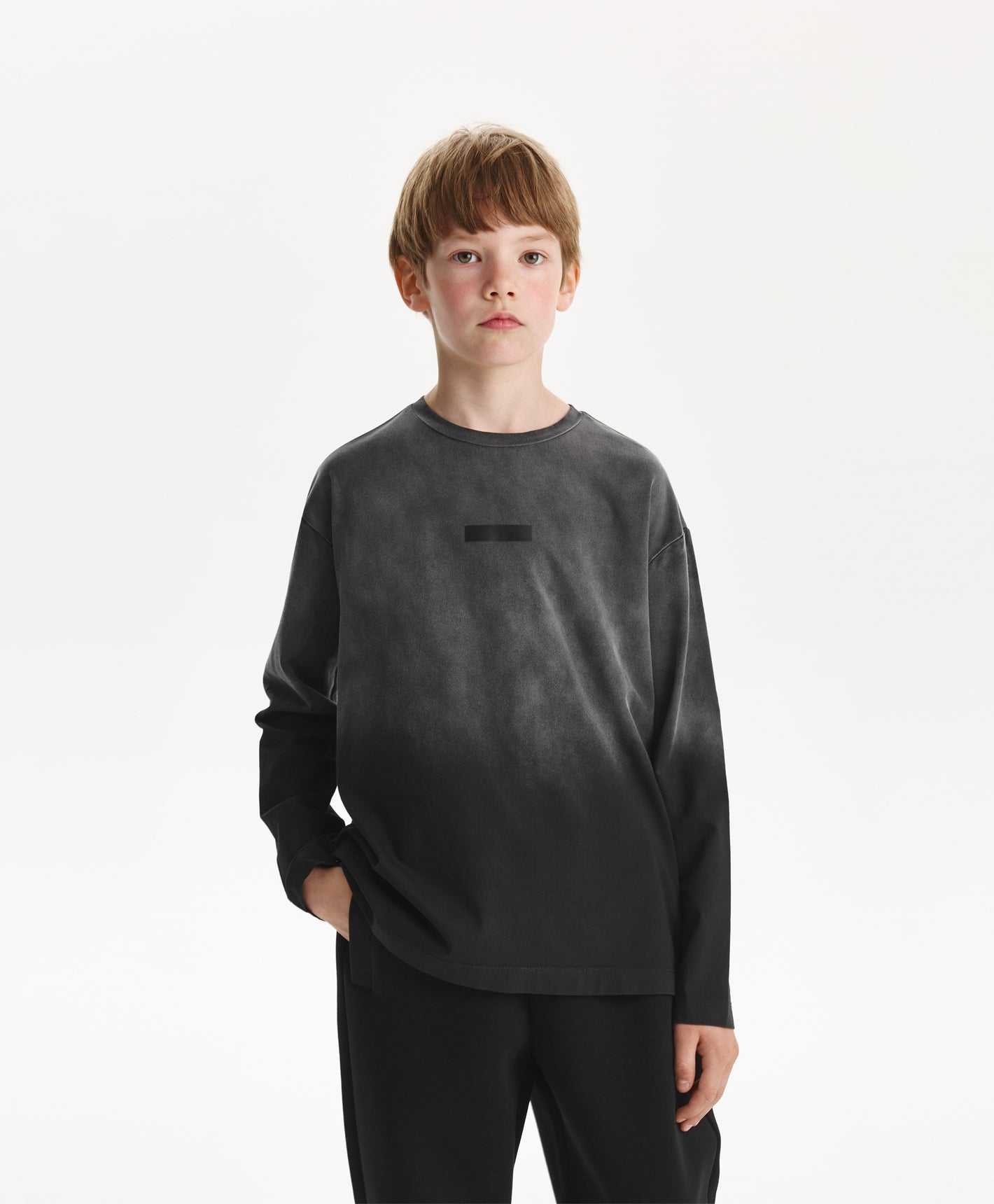 Gulliver Long sleeve t-shirt Black for Boys Junior - Printer
