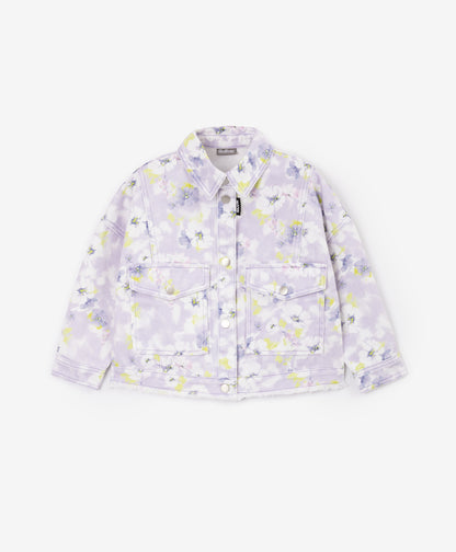 Gulliver Violet Denim jacket for Girl