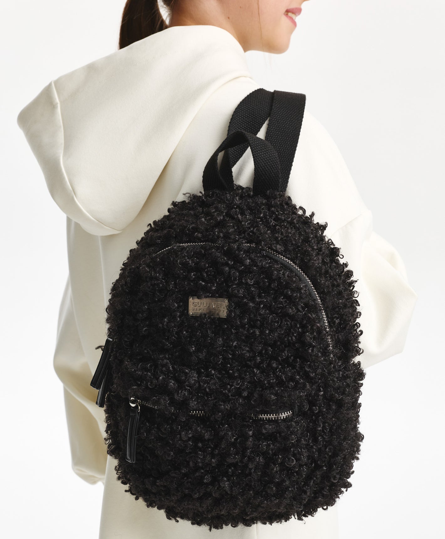 Gulliver Backpack Black for Girls Base - Show Jumping