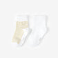 Gulliver White Socks, set of 2 pairs for Girls