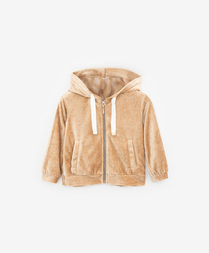 Gulliver Beige Sweatshirt for Baby Girls