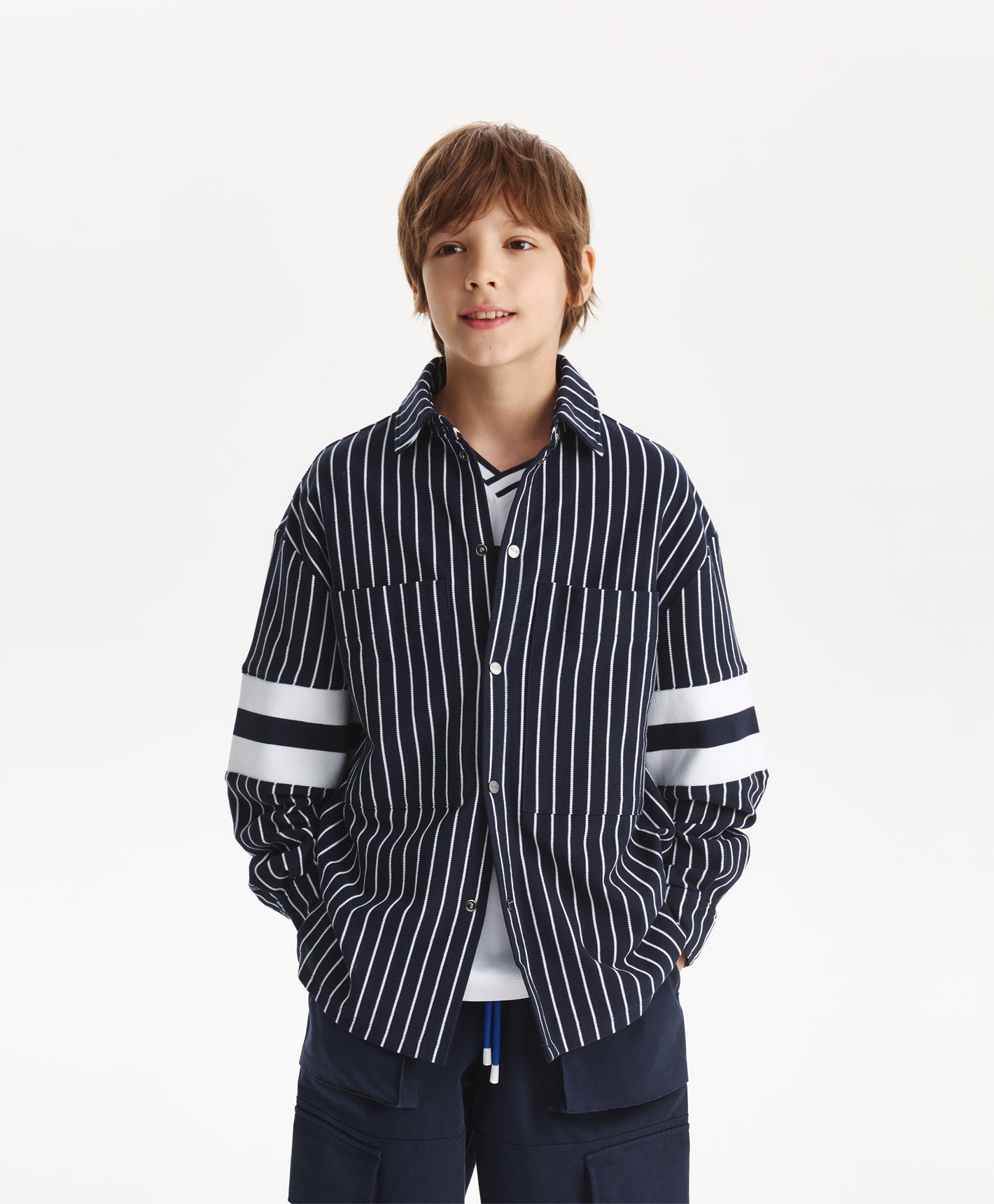 Gulliver Long sleeve shirt Blue for Boys Junior-College