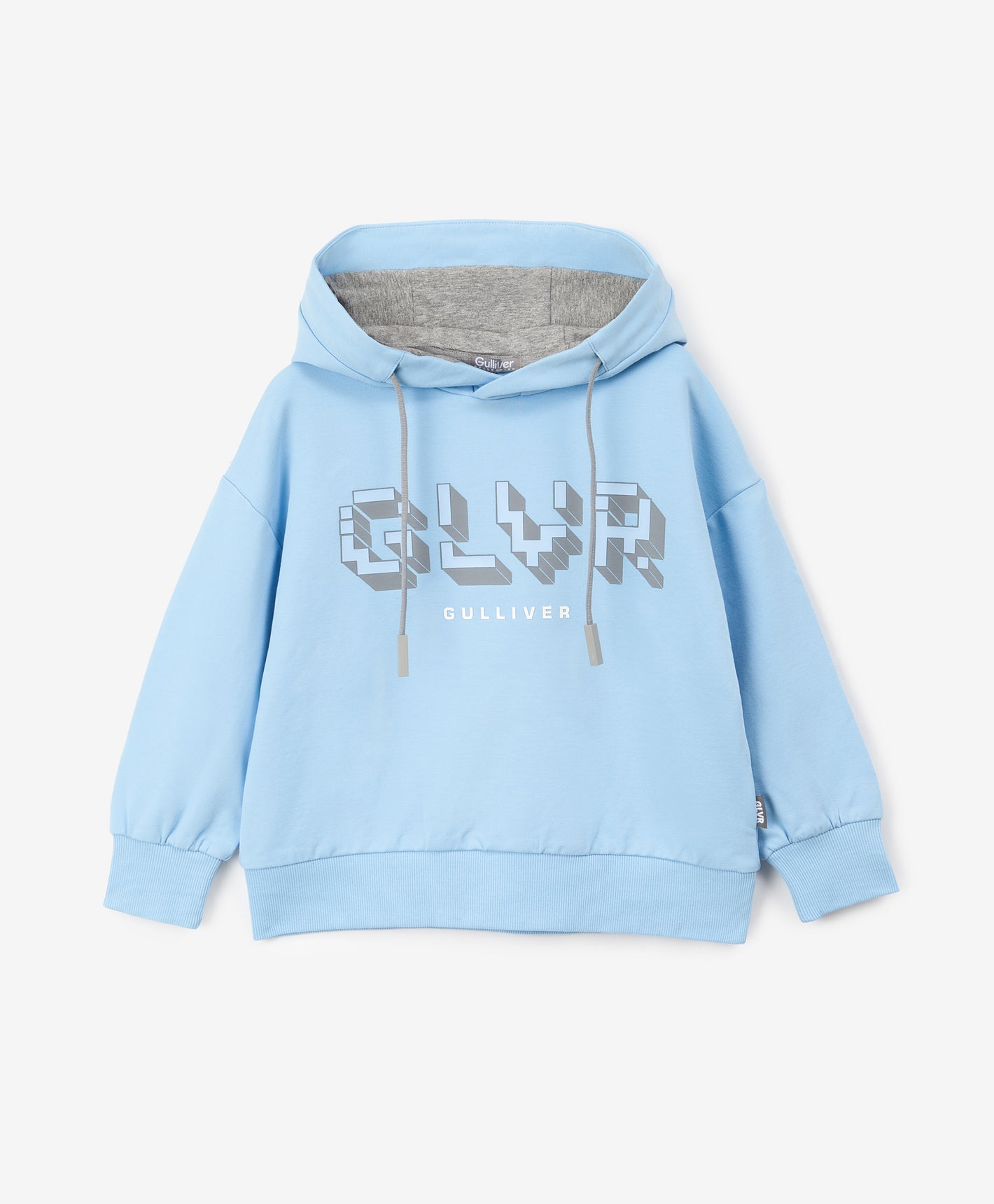 Gulliver Light Blue Hoodies for Boy MIni-Pixels