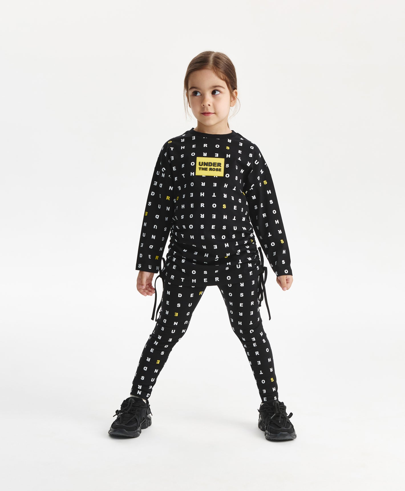 Gulliver Leggings Black for Girls Mini - Baccara