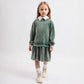 Gulliver Dress Sea wave color for Girls Mini - Polar Owl