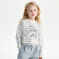 Gulliver Long sleeve t-shirt Milky color for Girls Mini - Polar Owl