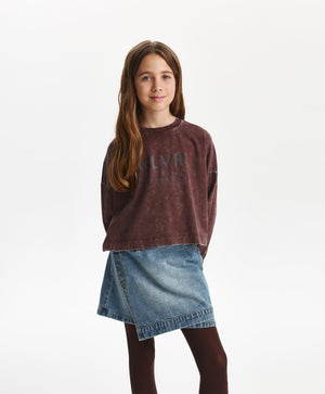 Gulliver Long sleeve t-shirt Beige for Girls Junior - Show Jumping