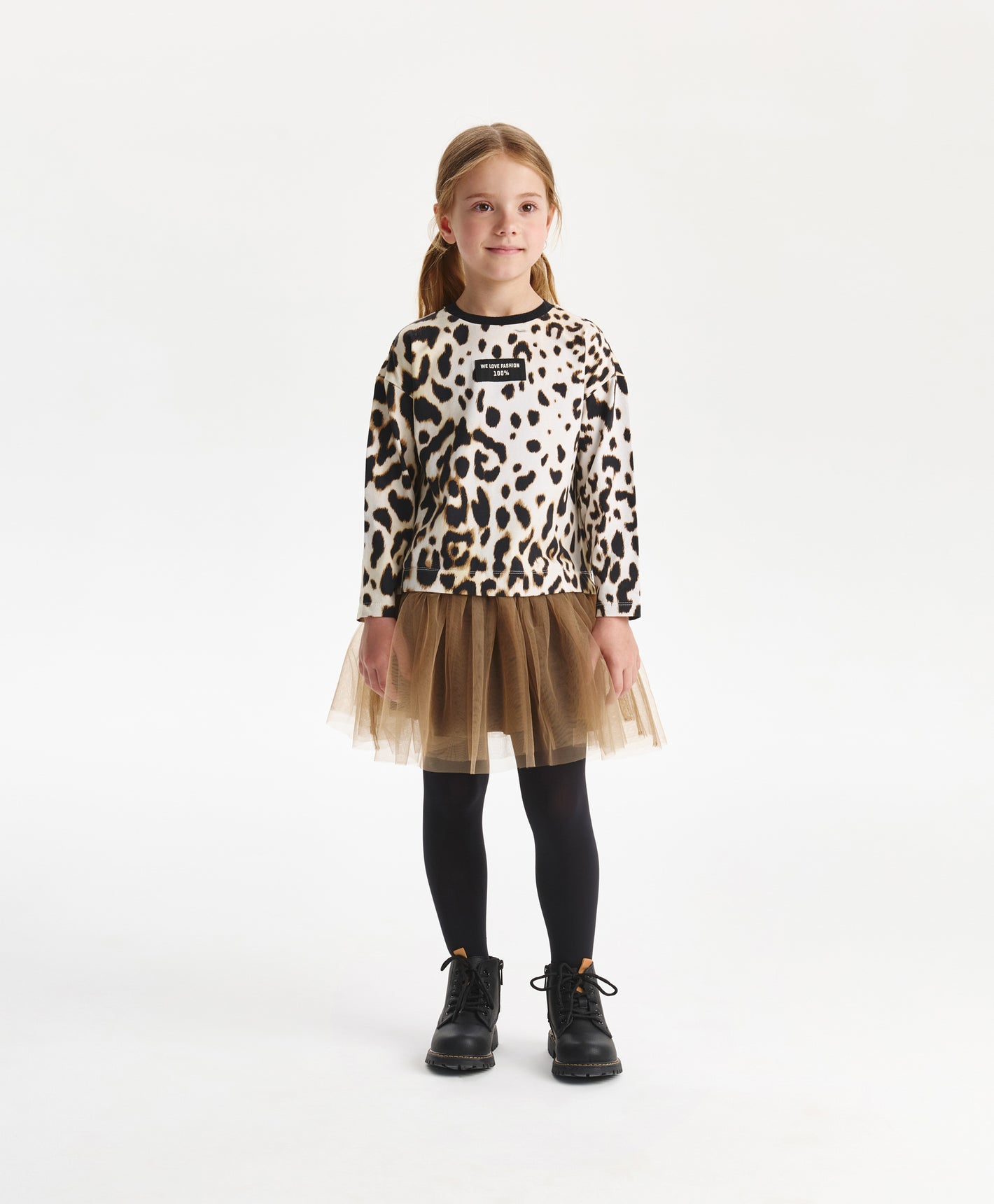 Gulliver Dress Beige for Girls Mini - Irbis