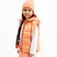 Gulliver  Orange Quilted Insulated Vest for Girl Mini-Court