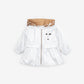 Gulliver White Windbreaker for Baby Girls