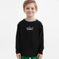 Gulliver Black Cotton Long-sleeve for Boys