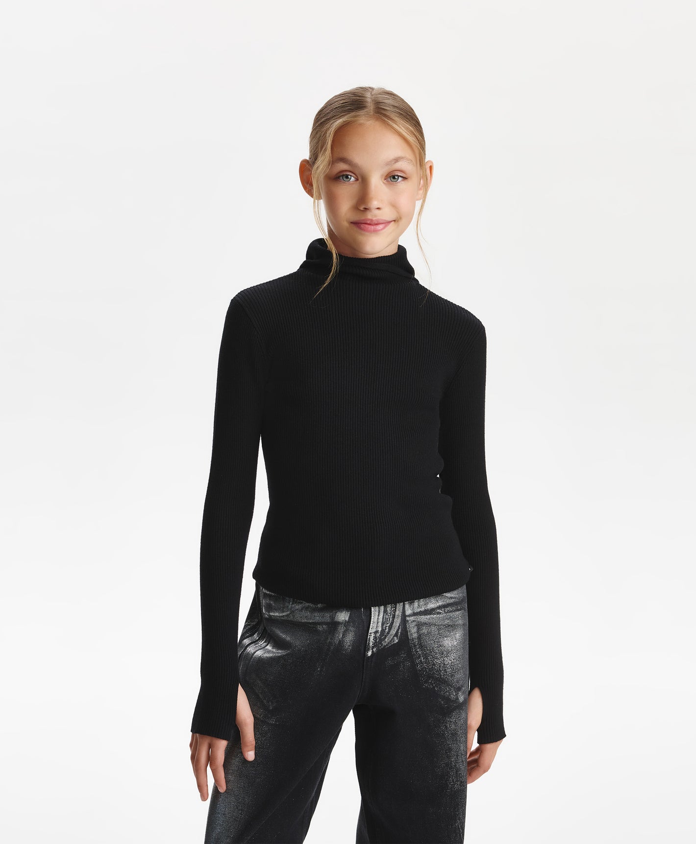 Gulliver Sweater Navy blue for Girls Junior-Ice