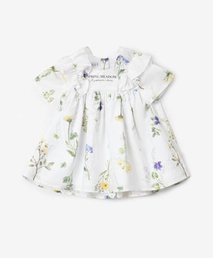 Gulliver White Blouse for Girl Baby-Buttercups