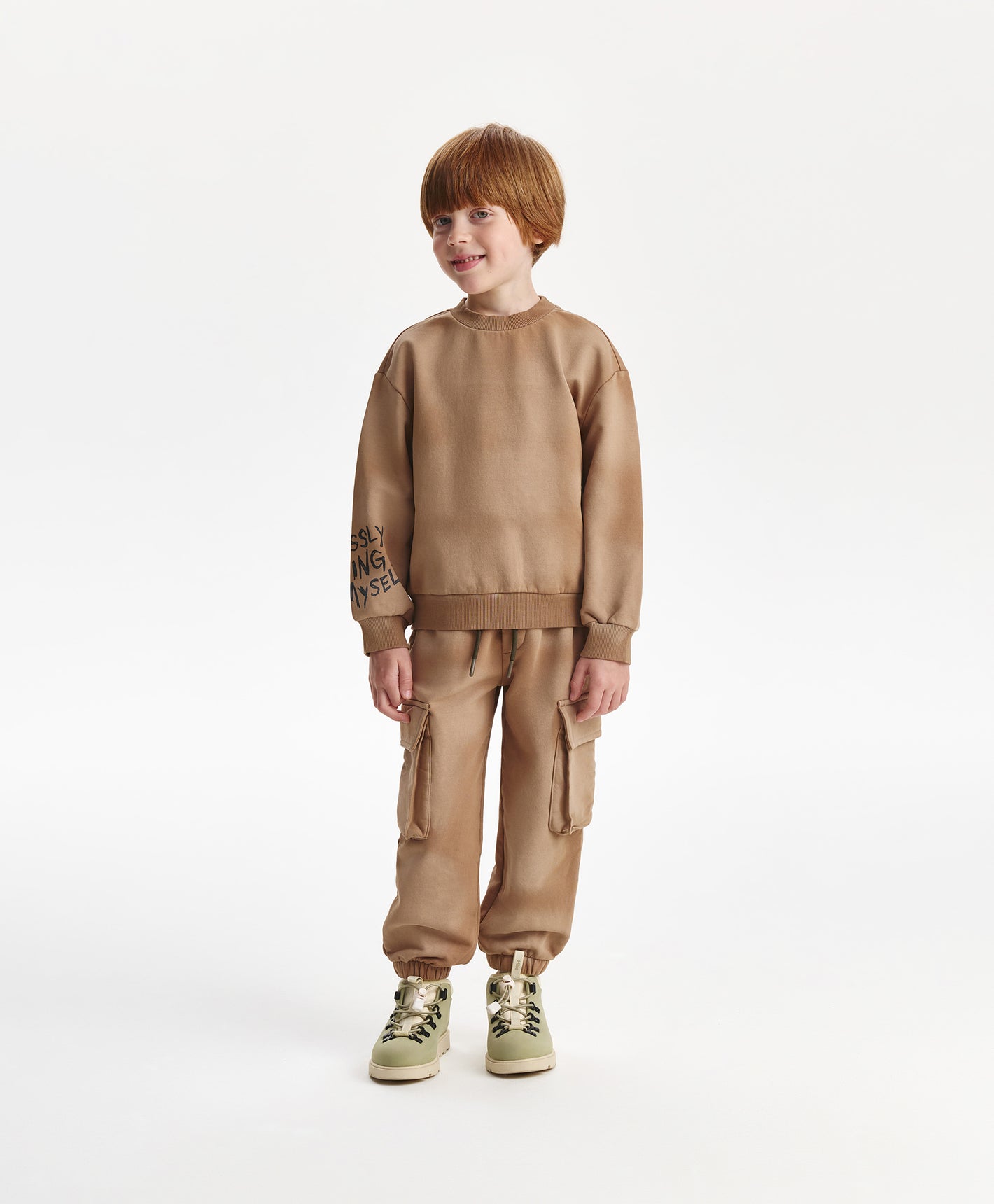 Gulliver Trousers Beige for Boys Mini - Layout