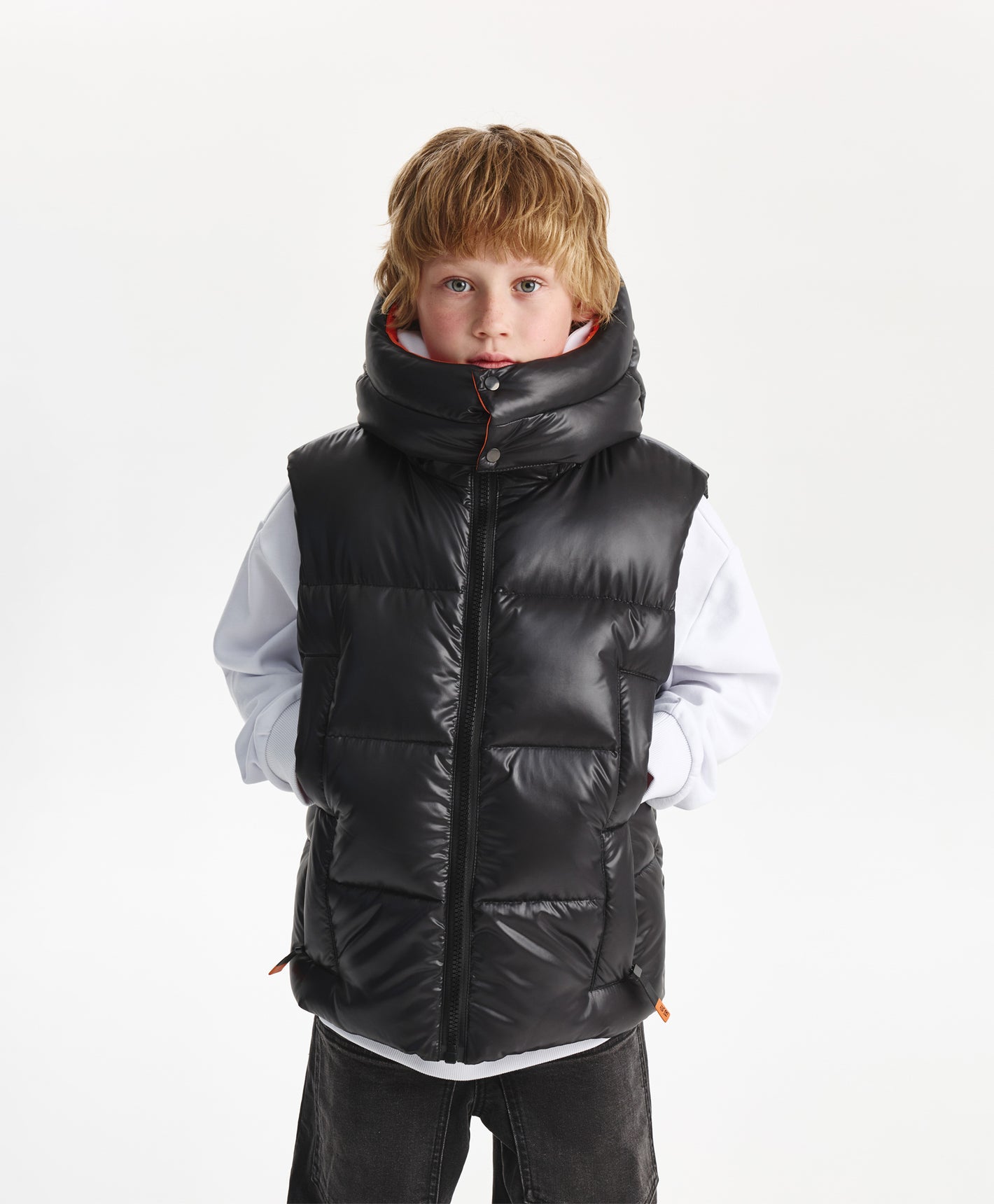 Gulliver Puffer vest Black for Boys Junior-Viaduct