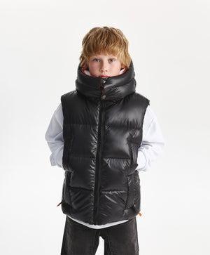 Gulliver Puffer vest Black for Boys Junior-Viaduct