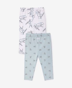 Gulliver Newborn trousers, set of 3 pairs Multicolored for Boys-North Pole