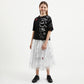 Gulliver White Skirts for Girl Party-Art Object