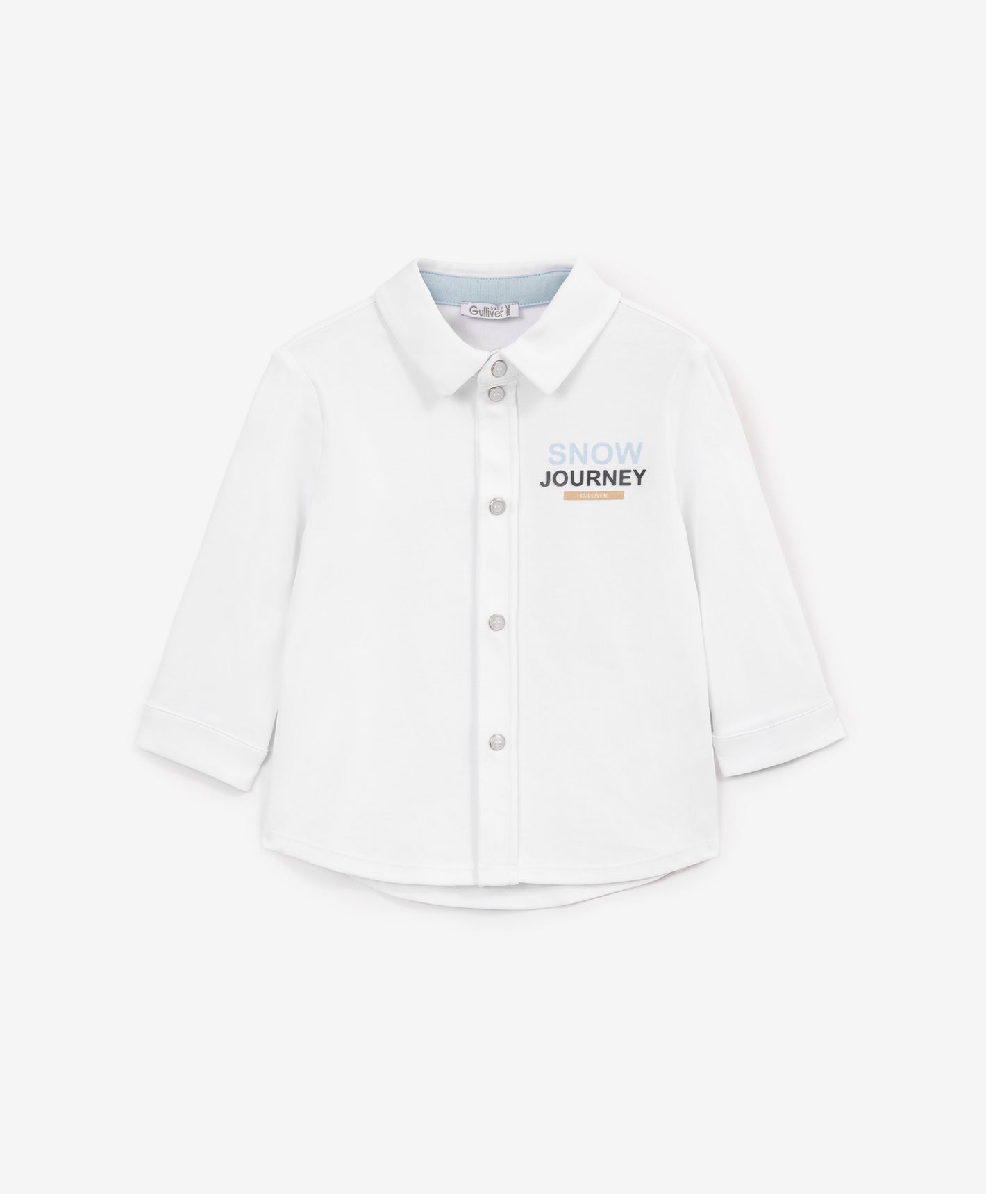 Gulliver Long sleeve shirt White for Boys Baby-North Pole