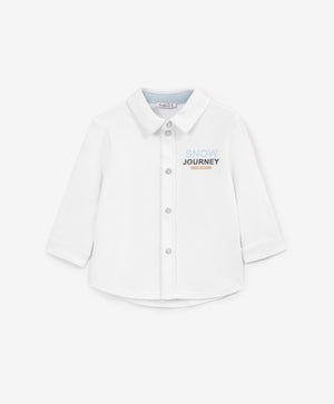 Gulliver Long sleeve shirt White for Boys Baby-North Pole
