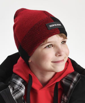 Gulliver Hat Red for Boys Mini - Tartan