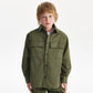 Gulliver Long sleeve shirt Khaki for Boys Junior-Viaduct