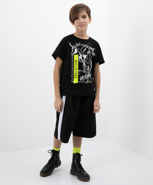 Gulliver Black Shorts for Boys