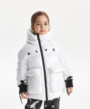 Gulliver Demi-season jacket White for Girls Mini - Baccara