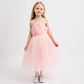 Gulliver Elegant Dress Pink for Girls- Base