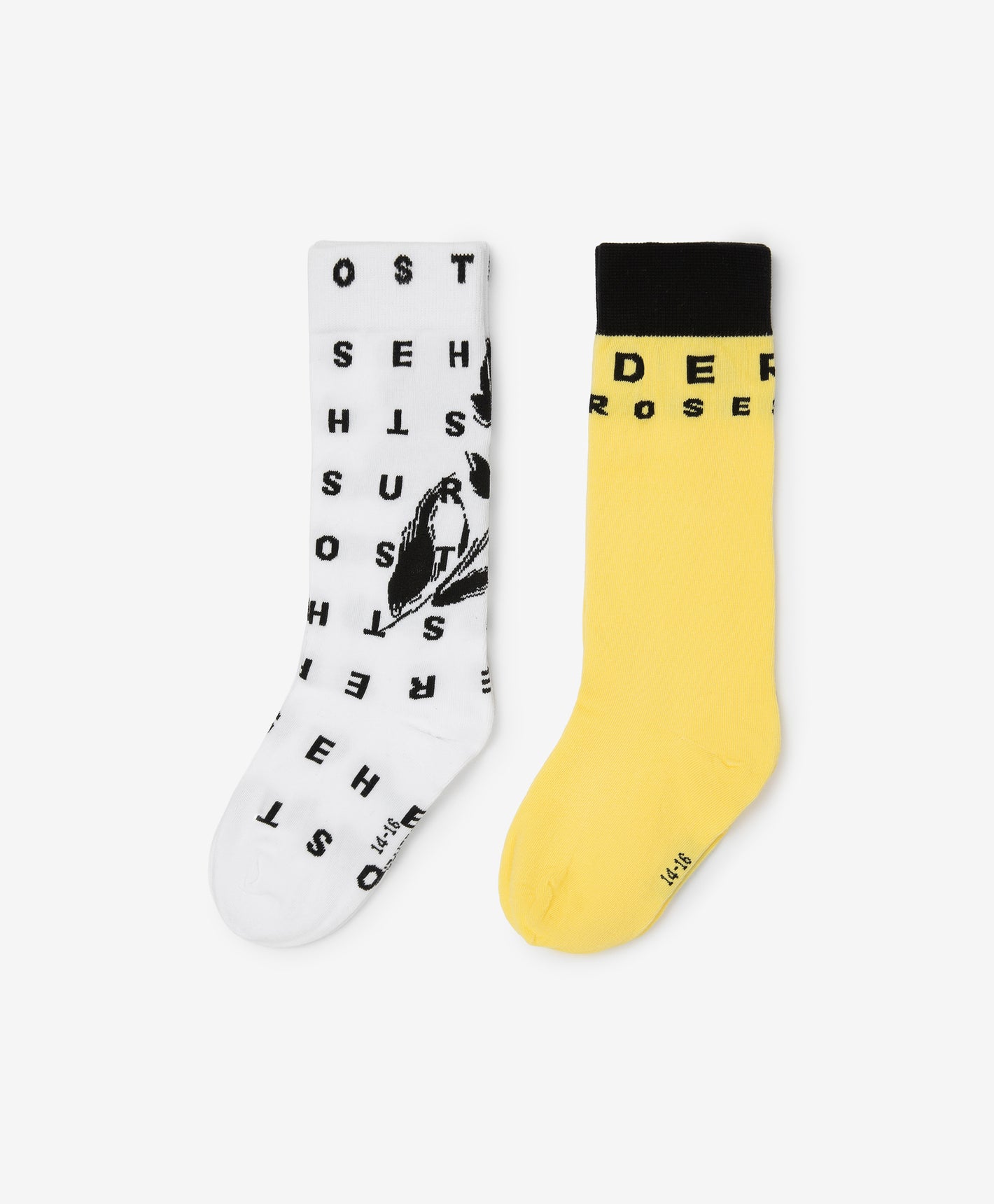 Gulliver Socks, set of 2 pairs White, yellow for Girls Mini - Baccara