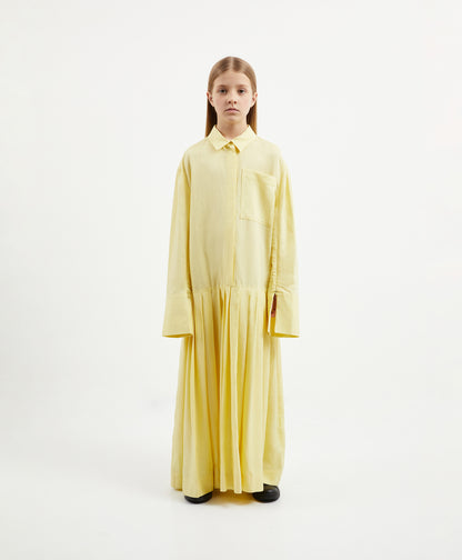 Gulliver Dress yellow for Girl Junior-Arboretum