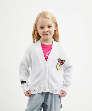 Gulliver White Cardigan for Girl Mini-Smoothie