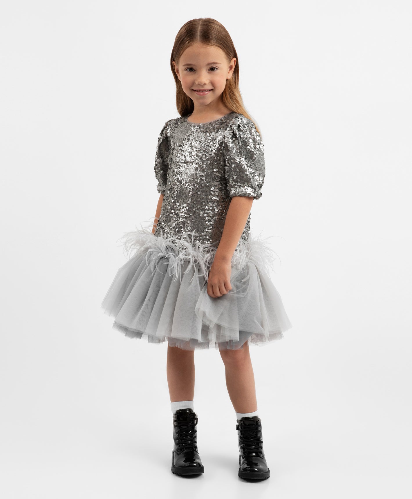 Gulliver Grey Dress for Girl