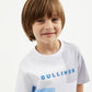 Gulliver White Short Sleeve T-Shirt with Print for Boy Mini-Pixels