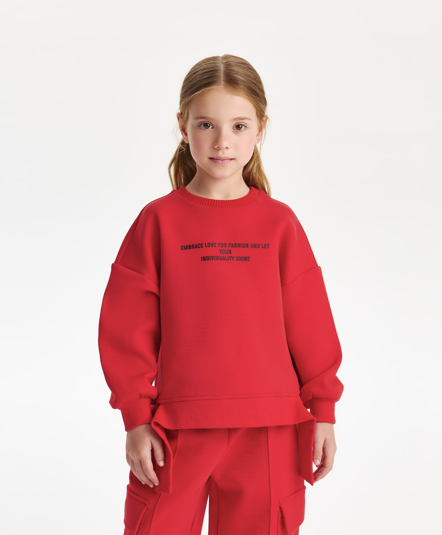 Gulliver Sweatshirt Red for Girls Mini - Irbis