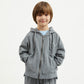 Gulliver Gray Zip Up Hoodies for Boy Mini-Pixels