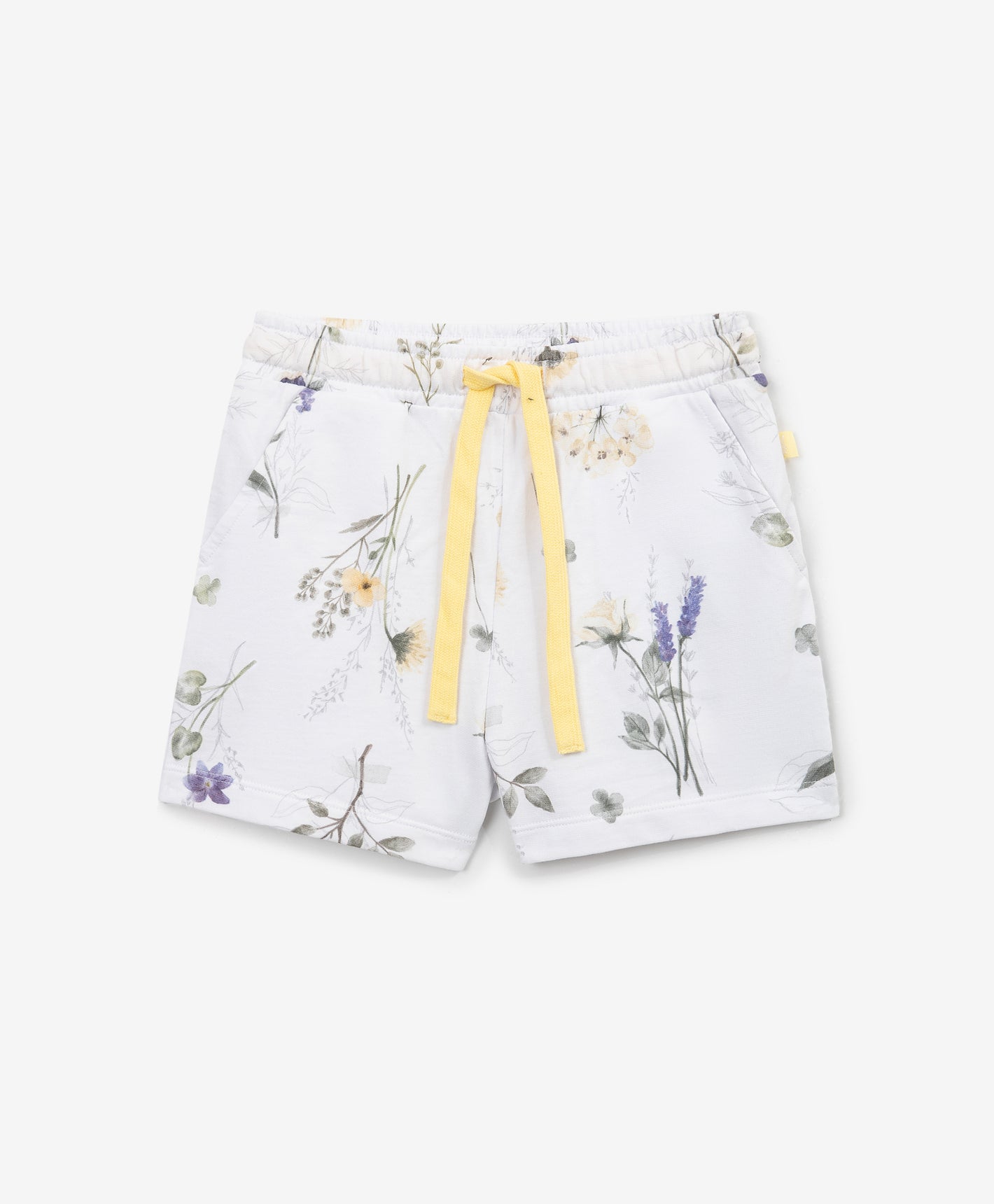 Gulliver White Shorts for Girl Baby-Buttercups