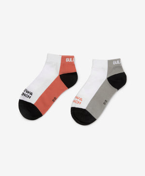 Gulliver White, gray, brick Socks set of 2 pairs for Boy