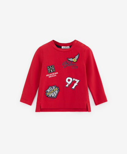 Gulliver Burgundy Long sleeve t-shirt for Boys