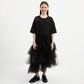 Gulliver Black Dress for Girl Junior Party-Art Object