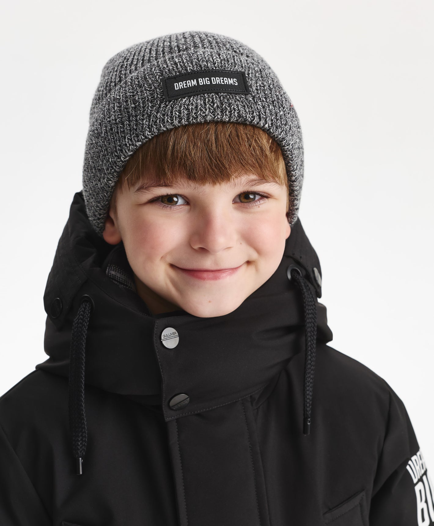 Gulliver Hat Gray for Boys Mini - Tartan