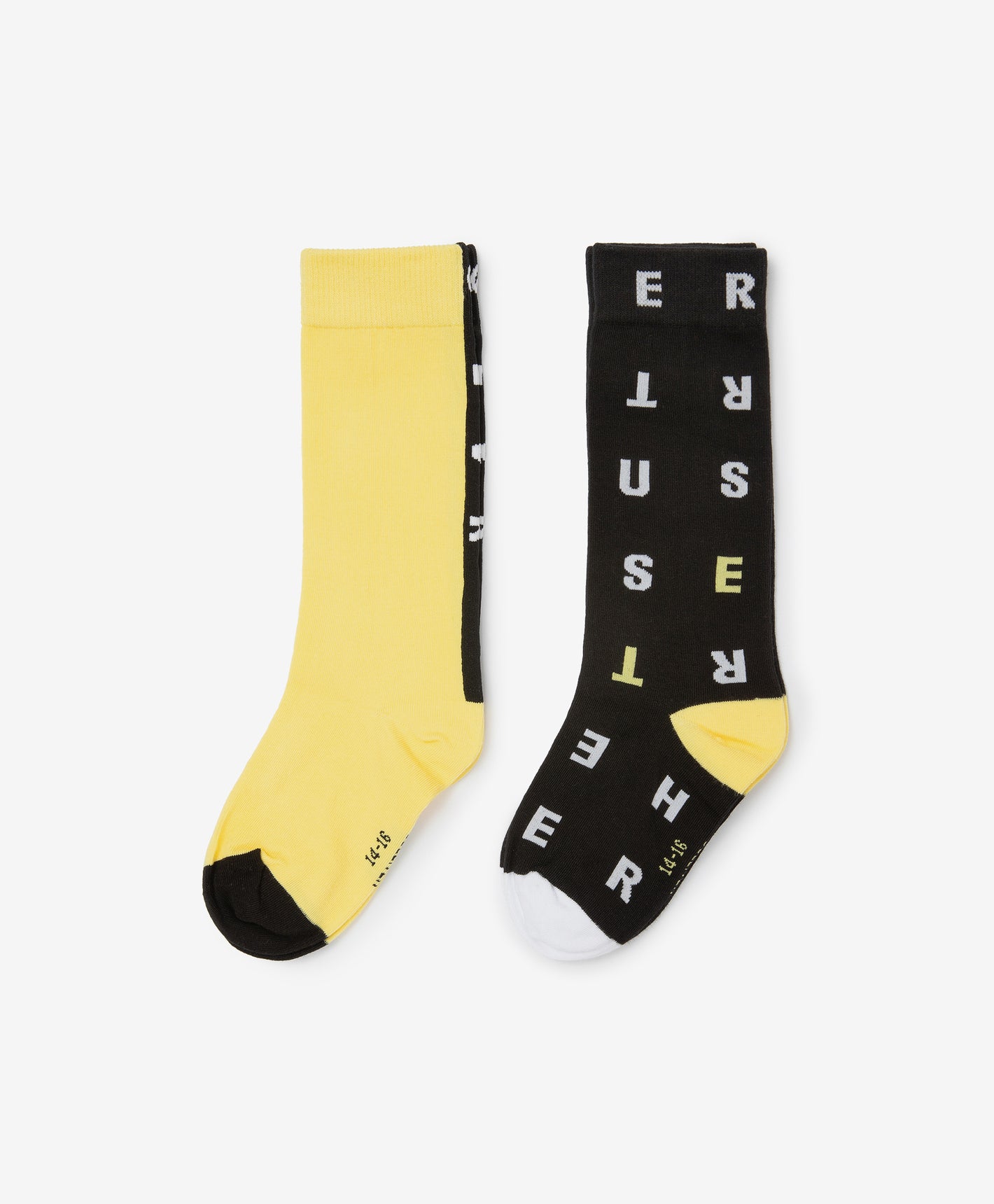 Gulliver Socks, set of 2 pairs Yellow, black for Girls Mini - Baccara