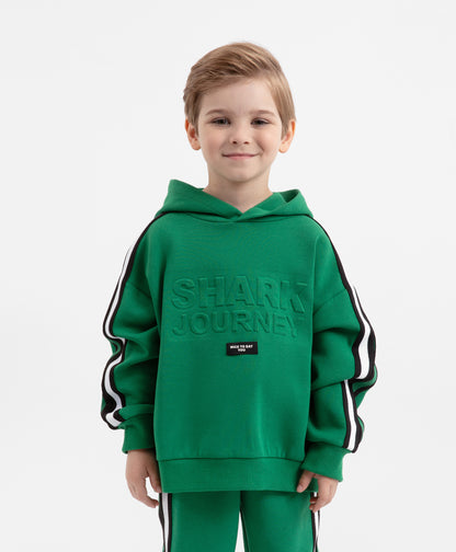 Gulliver Green Hooded sweatshirt for Boy