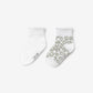Gulliver Socks, set of 2 pairs White for Girls- Snow Leopard